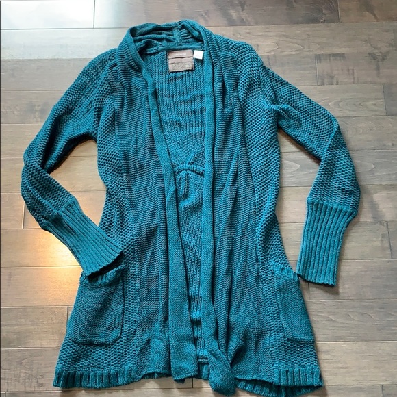 anthropologie lobster cardigan